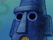 Squidward's house does not have glass on its windows.