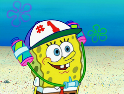 Soda drinking hat, Encyclopedia SpongeBobia