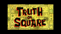 Windowbox Truth or Square Title Card