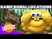 Every Location Ever in Kamp Koral! 🏕 - Nickelodeon Cartoon Universe