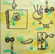 Pintura de Bob Esponja de 2015