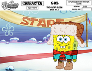 SpongeBob In Winter Gear