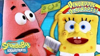 "Wet_Painters"_Starring_SpongeBob_and_Patrick_PUPPETS!_🎨_Pineapple_Playhouse_Ep._1