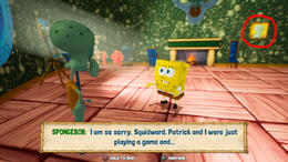 Handsome Squidward picture in Battle for Bikini Bottom - Rehydrated video game.png