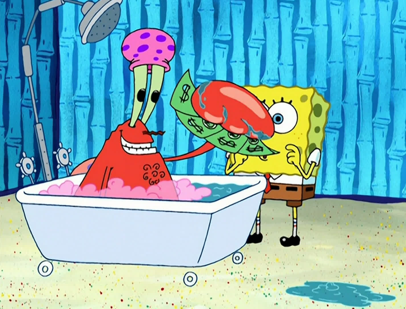 spongebobs bathroom