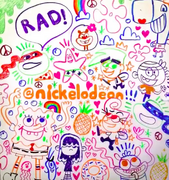 Marker Pearl in a Nick ad (top right)