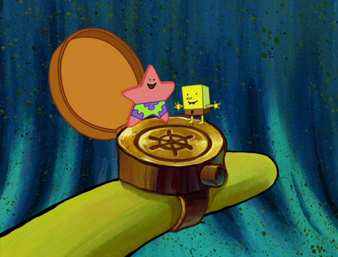 spongebob the secret box