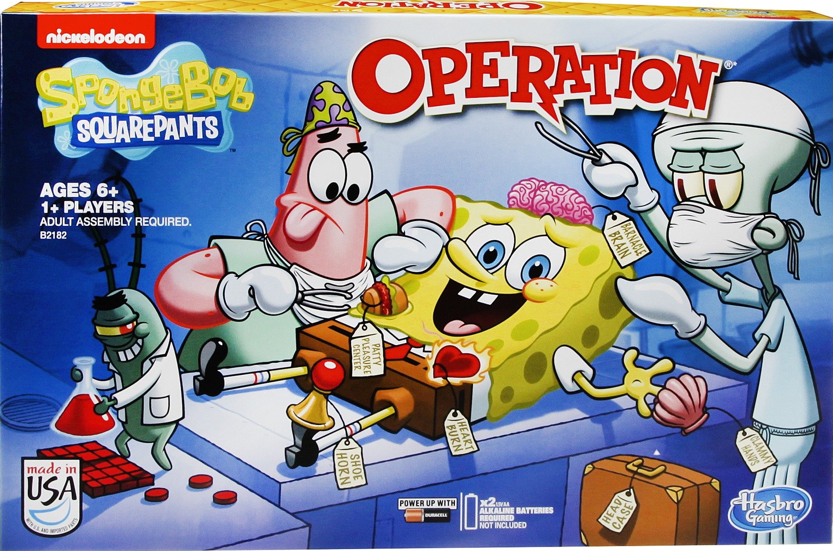 Life the Game of Spongebob Squarepants Instructions - Hasbro