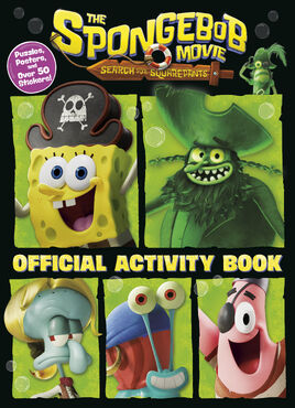 The SpongeBob Movie- Search for SquarePants - Official Activity Book cover