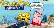 "SpongeBart SquarePants," a SpongeBob SquarePants spoof from Bart Simpson Comics.