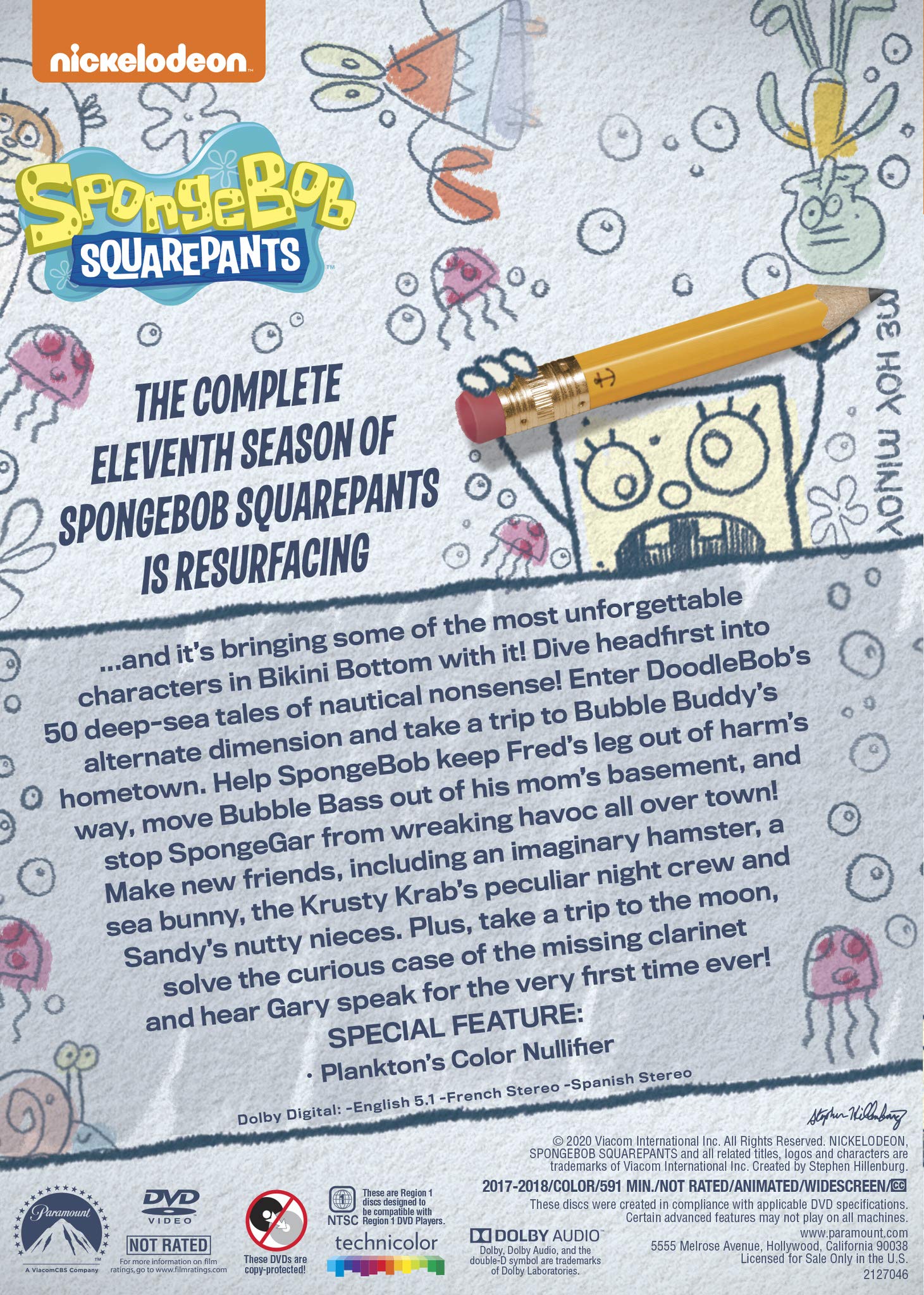 The SpongeBob SquarePants 8 Season DVD Collection