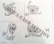 2011 ASIFA-East Auction SpongeBob production art2