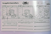 SpongeBob Nakey storyboard