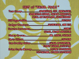 Ghoul Fools credits