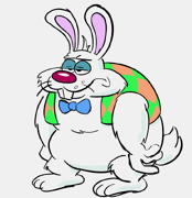 Early design for the Easter Bunny