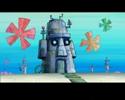 3251319 SquidBot's house.jpg (95 KB) SquidBot's robotic Eastern Island house