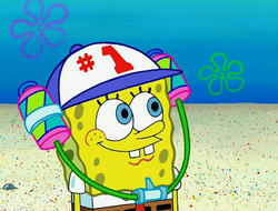 Soda drinking hat, Encyclopedia SpongeBobia