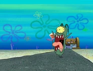 Plankton's screaming expression from "Plankton's Army."