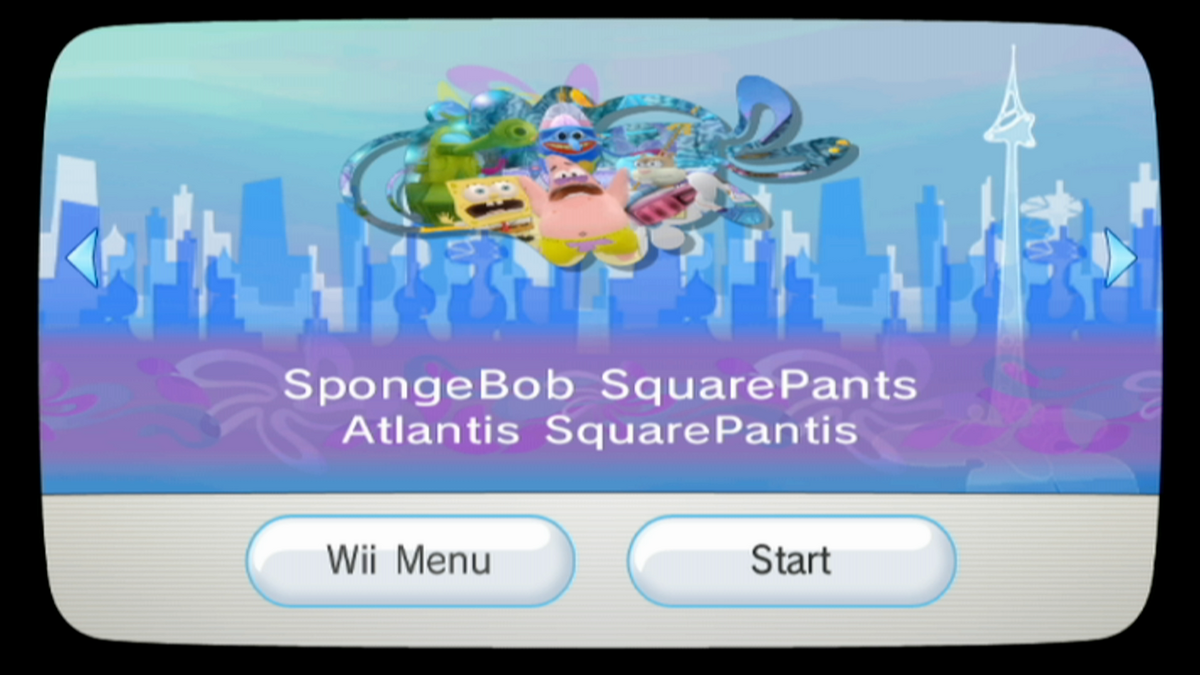 Spongebob atlantis squarepantis wii sale