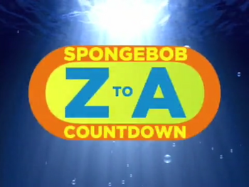 SpongeBob Z to A Countdown