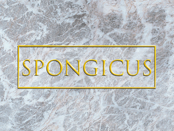 Spongicus title card