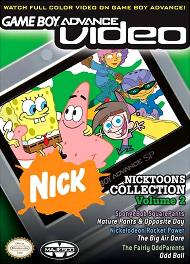 List of GBA video cartridges, Encyclopedia SpongeBobia