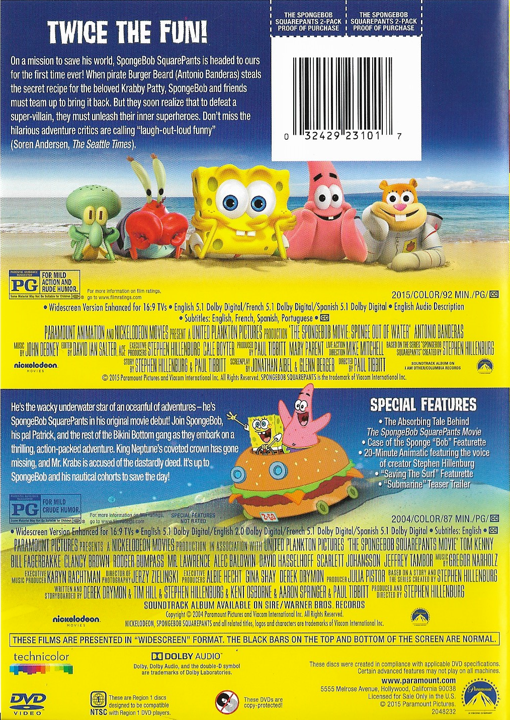 The Spongebob Movie Collection Encyclopedia Spongebobia Fandom