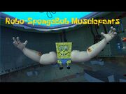 Robo-SpongeBob Musclepants! Unused boss - Battle for Bikini Bottom