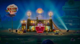 The Krusty Krab in the theme of 