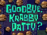 Прощай, крабсбургер?