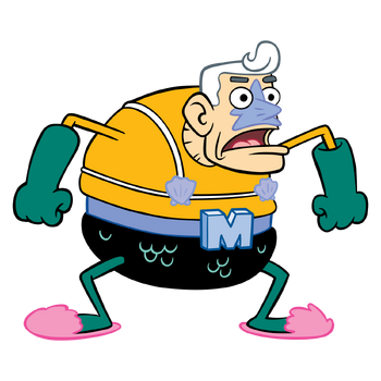 Mermaid Man stock art