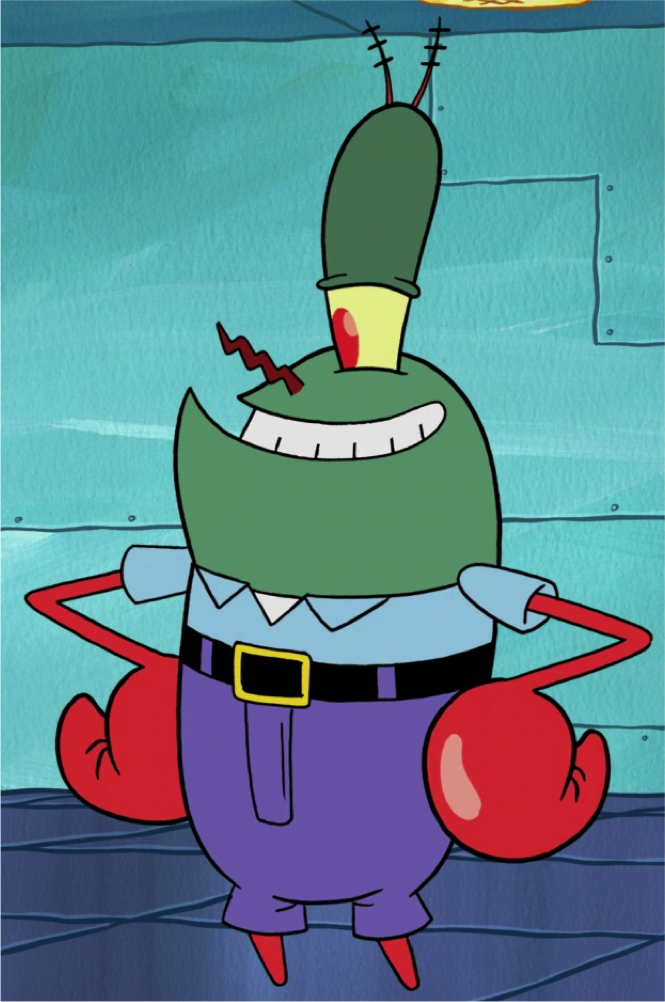 plankton and mr krabs