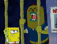 Spongebob meets the strangler