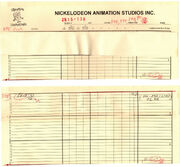 An exposure sheet for this episode.