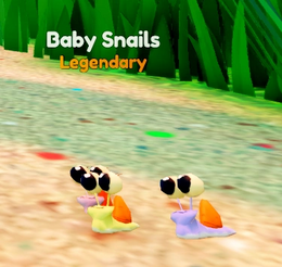 Baby Snails in SpongeBob Simulator