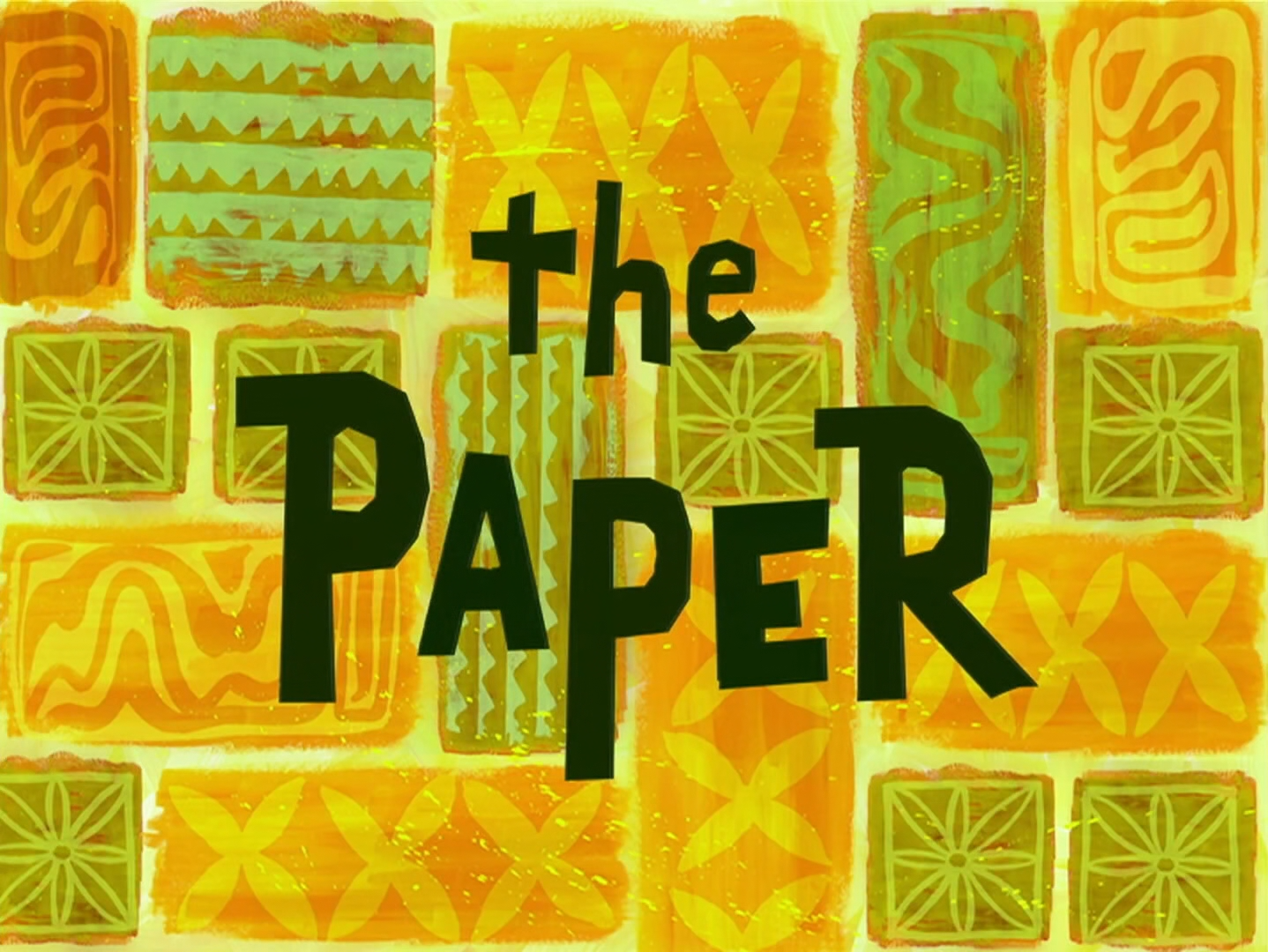 The Paper Transcript Encyclopedia Spongebobia Fandom