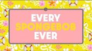 "Every SpongeBob ever" bumper 3 - Nicktoons