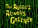 The Algae's Always Greener title card