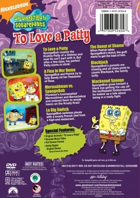 To Love A Patty Dvd Encyclopedia Spongebobia Fandom To Love A Patty Dvd Encyclopedia Spongebobia Fandom
