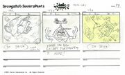 Deleted storyboard of "Moar Krabs."