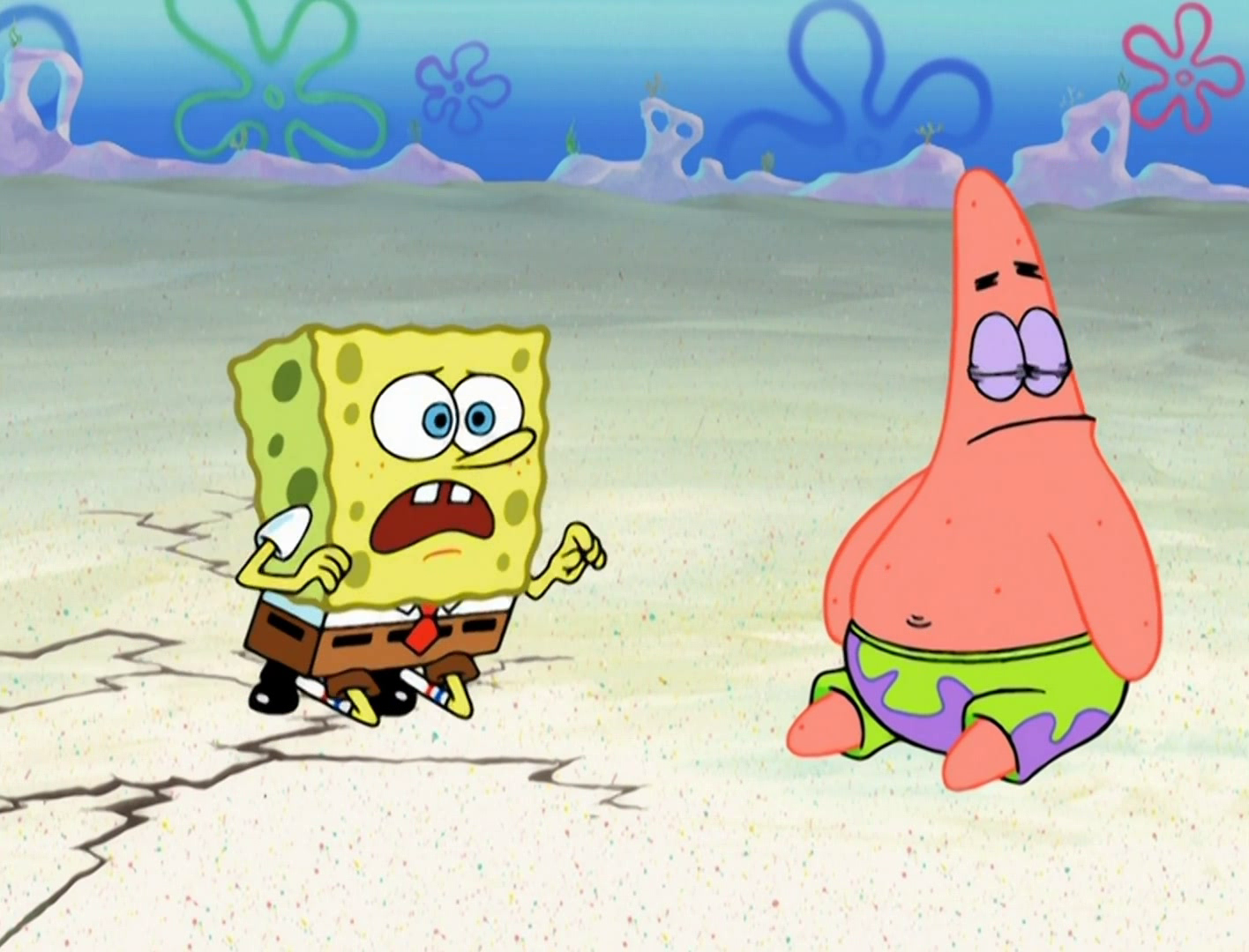 SpongeBob SquarePants S1E20 Hooky / Mermaid Man and Barnacle