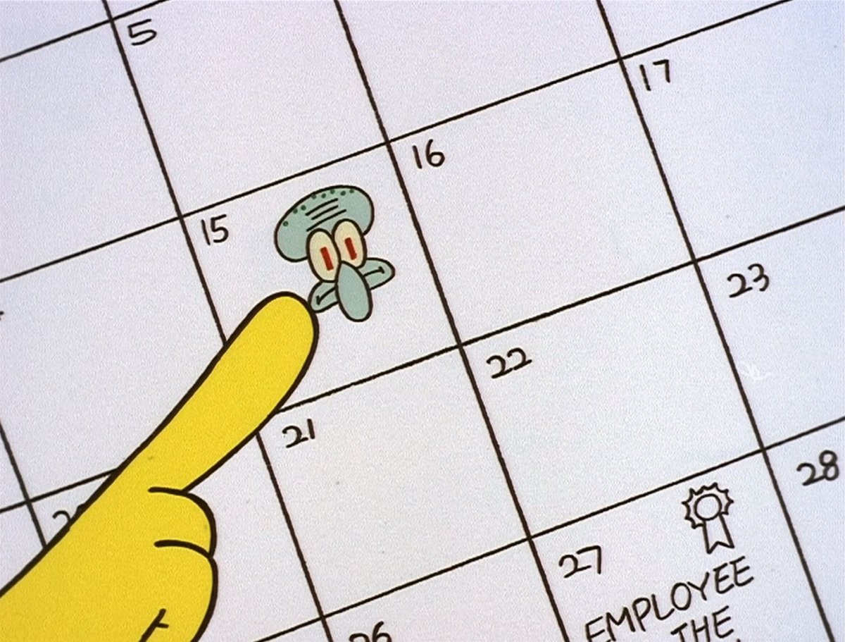 Annoy Squidward Day Encyclopedia SpongeBobia Fandom