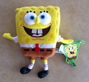 spongebob plush pillow