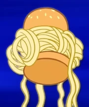Noodle Patty Model Pose