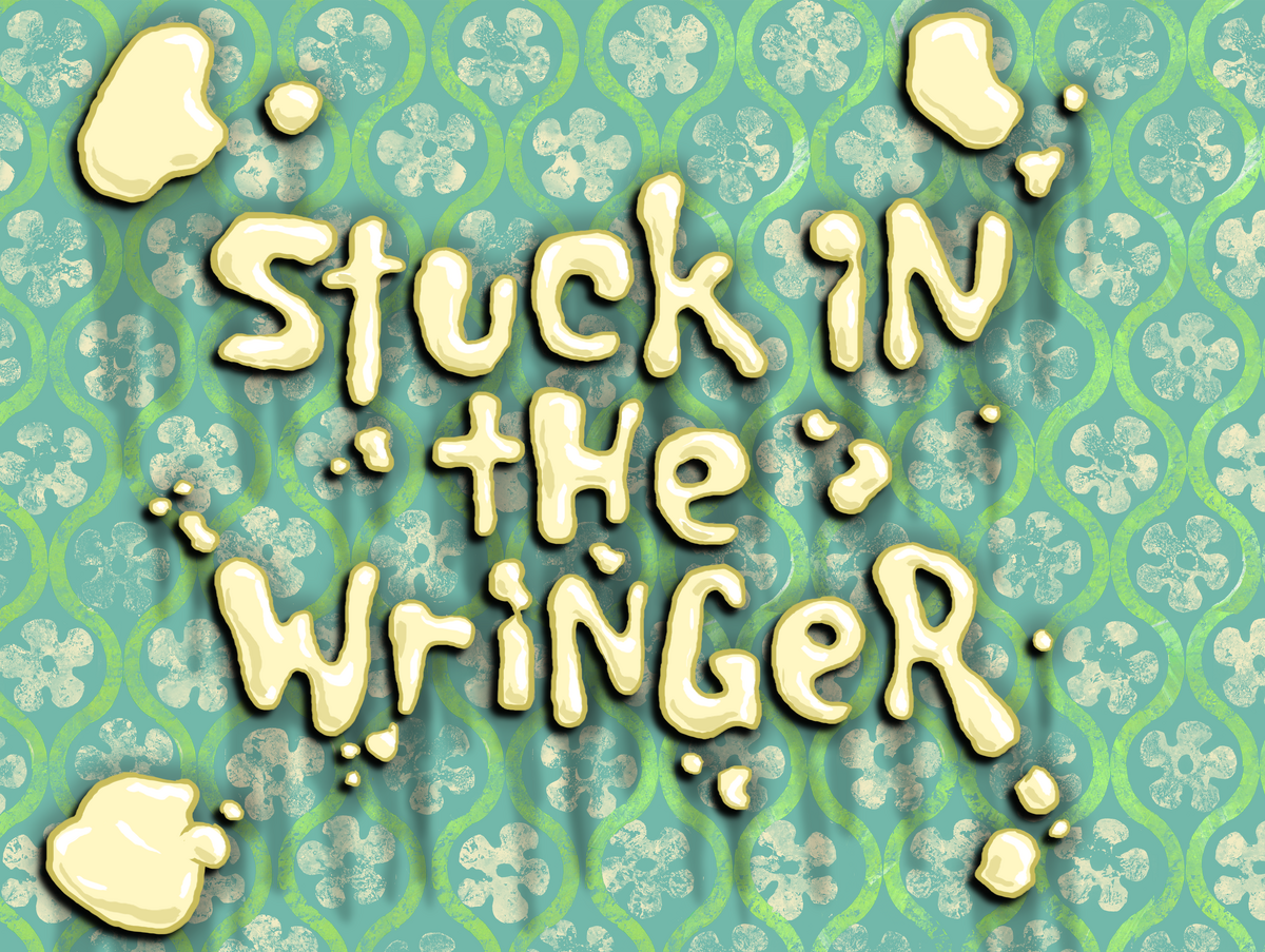Stuck in the Wringer | Encyclopedia SpongeBobia | Fandom