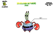 069 KRABS IN CHEF OUTFIT