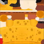 Alternative texture for SpongeBob.