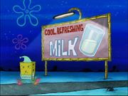 Cool, refreshing milk