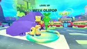 The event area for the "Level up with OLIPOP" event.