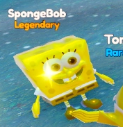 Gold SpongeBob in SpongeBob Simulator